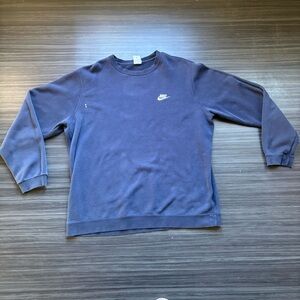 Nike Men's navy Sweater